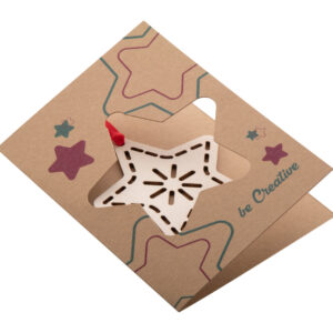 Christmas card, star