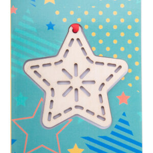 Christmas card, star