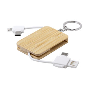 keyring USB charger cable