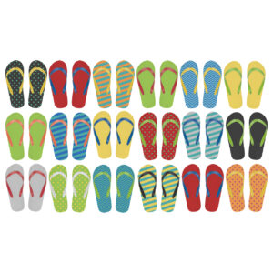 customisable beach slippers