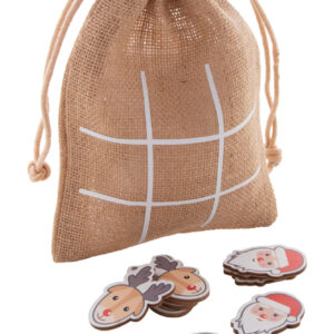 Christmas tic-tac-toe, Santa Claus & reindeer