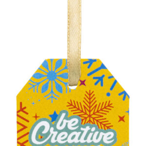 custom gift tag, star