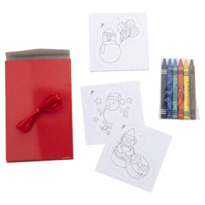 Christmas colouring set