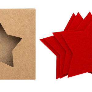 RPET Christmas coaster set