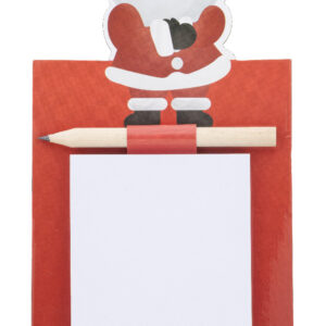 Christmas magnetic notepad, Santa Claus