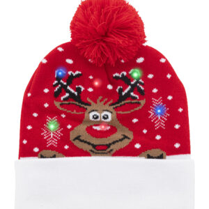 Christmas LED winter hat, reindeer