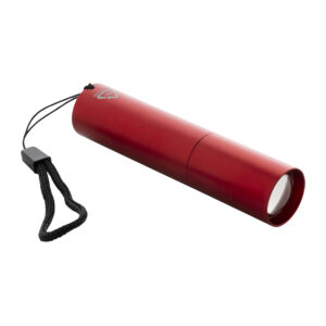 recycled aluminium rechargeable torch